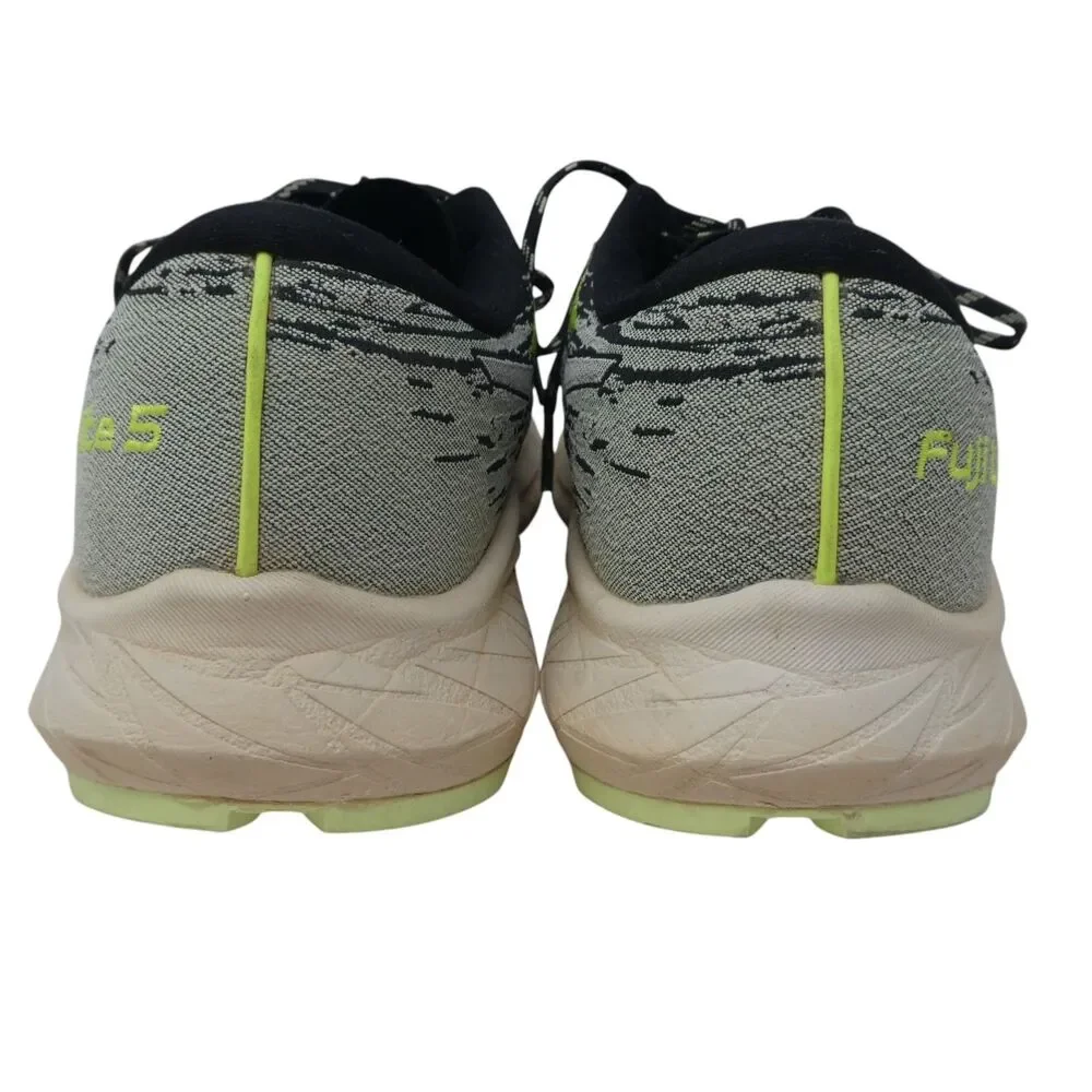 Asics Fuju‎ Lite 5 Black Green Trail Running Trainers Sneakers